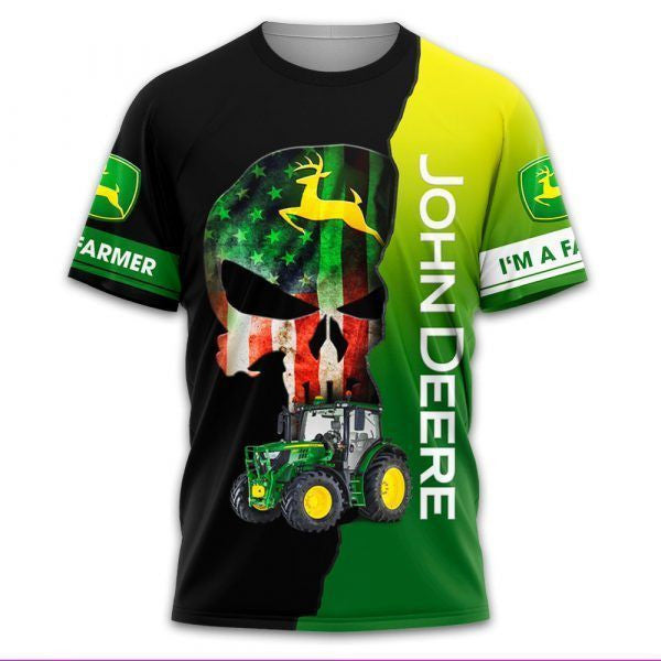 JD Tractor Sports 3D Printed Love My Job FM51