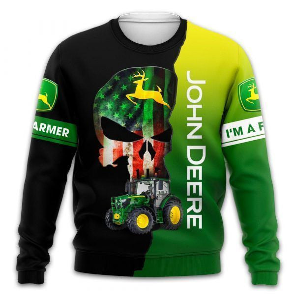 JD Tractor Sports 3D Printed Love My Job FM51