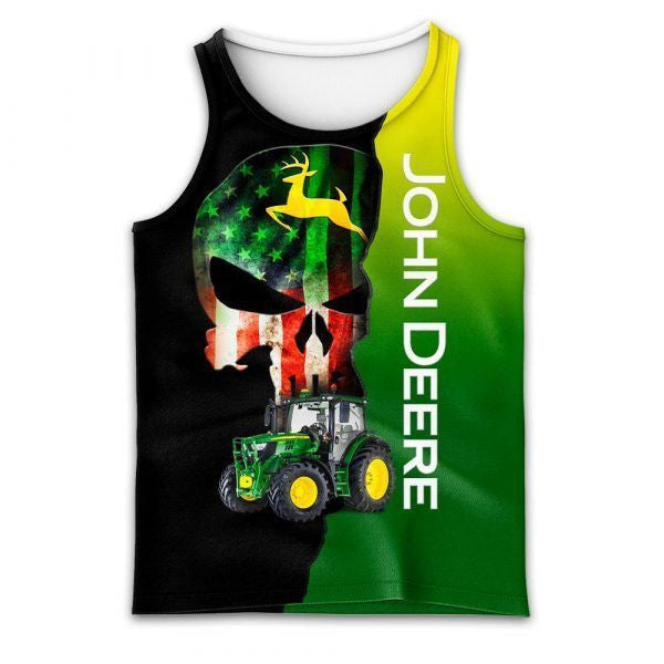 JD Tractor Sports 3D Printed Love My Job FM51