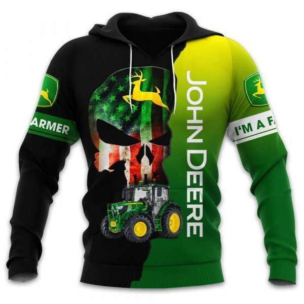 JD Tractor Sports 3D Printed Love My Job FM51