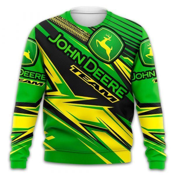 Beautiful JD Tractor 3D All Over Printed Shirts FM53