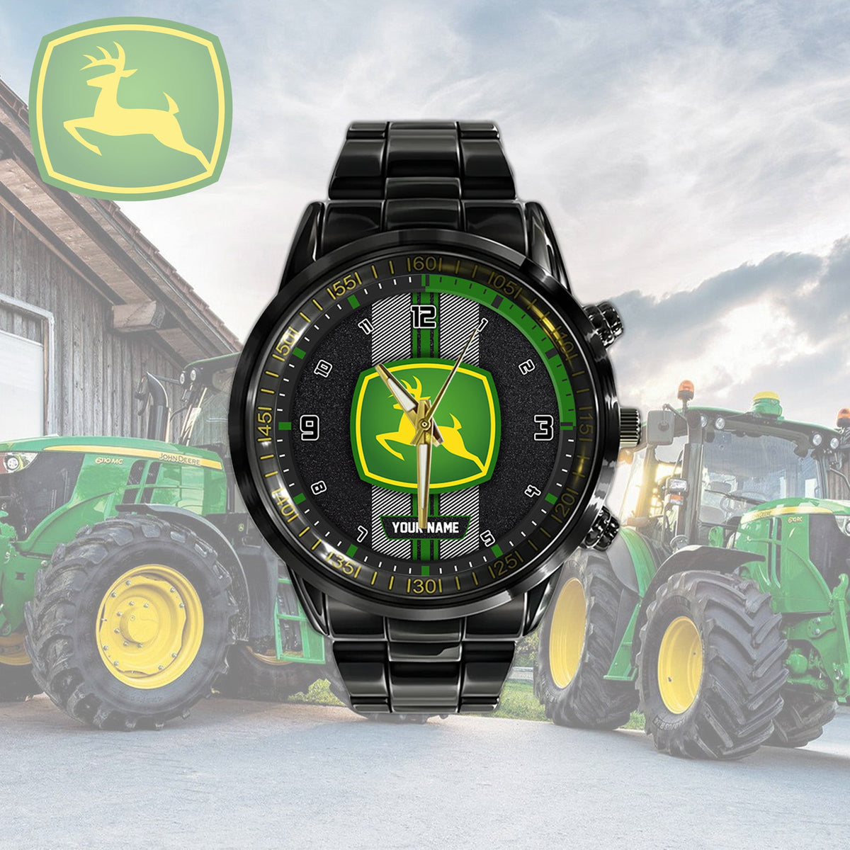 JD Personalized Black Hand Watch for fan-Limited Edition YVT0487