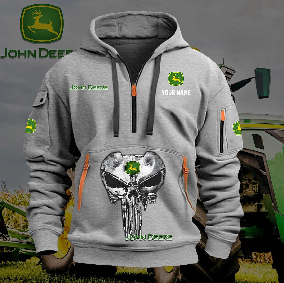 JD New Personalized Quarter Zip Hoodie For fan - Limited Edition YVT0301