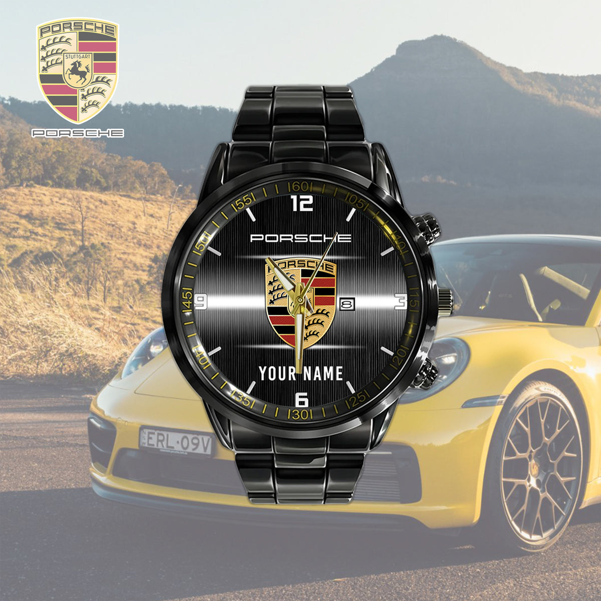 PS New Personalized Black Hand Watch for fan-Limited Edition YVT0488