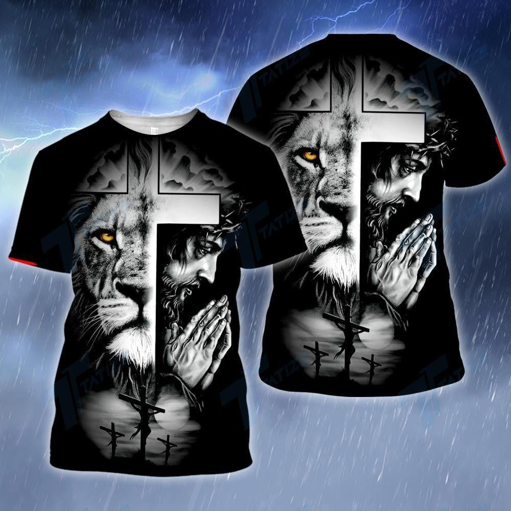 Premium Christian Jesus Easter 3D All Over Printed Unisex Shirts