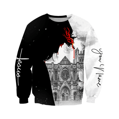 Jesus Personalized Your Name 3D All Over Printed Shirts DT15062101