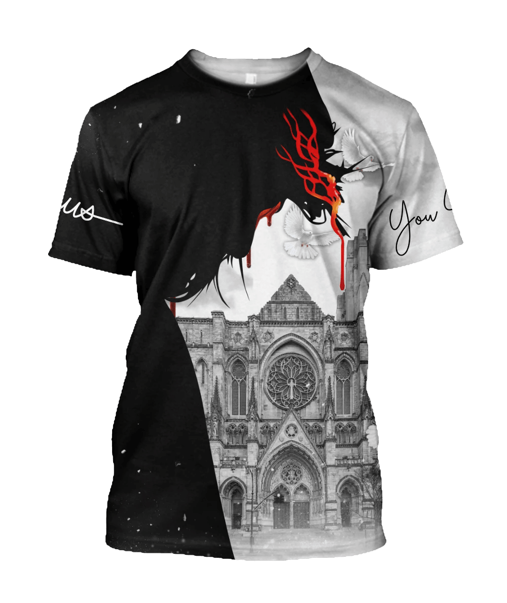 Jesus Personalized Your Name 3D All Over Printed Shirts DT15062101