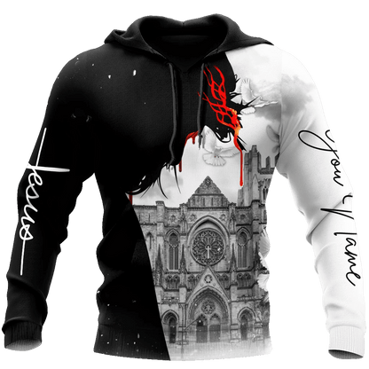 Jesus Personalized Your Name 3D All Over Printed Shirts DT15062101