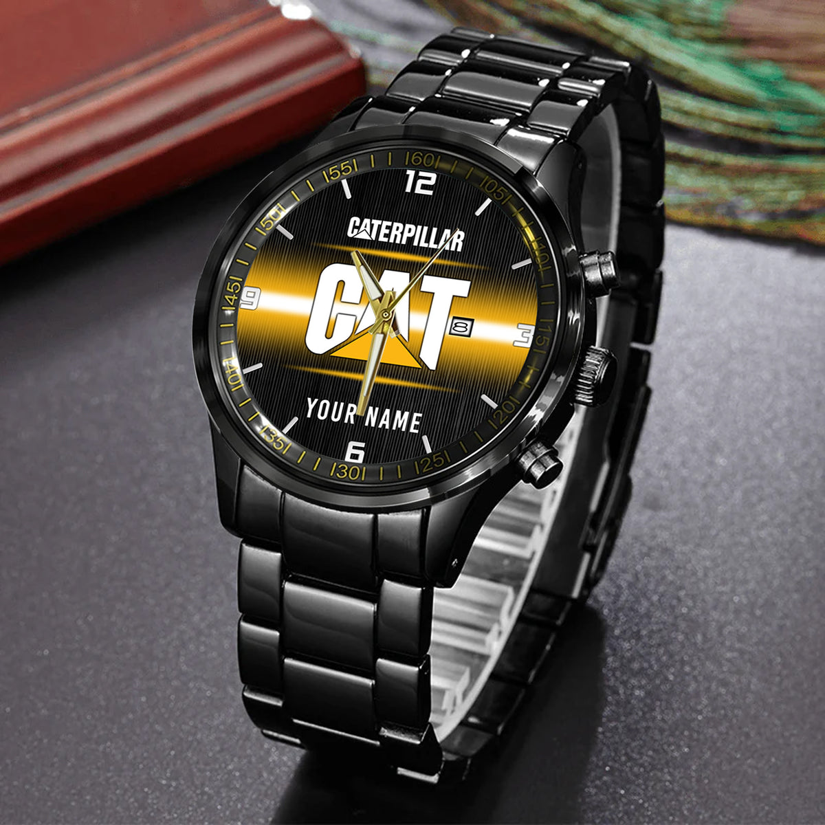 CAT New Personalized Black Hand Watch for fan-Limited Edition YVT0488