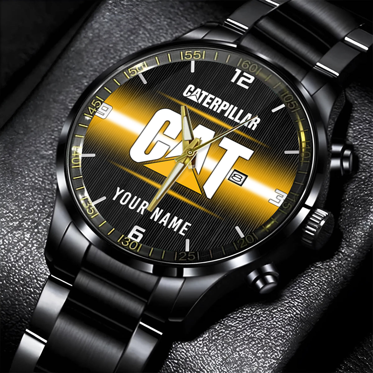 CAT New Personalized Black Hand Watch for fan-Limited Edition YVT0488
