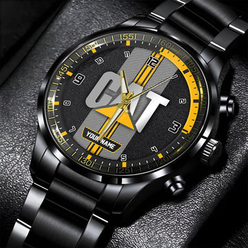 CAT New Personalized Black Hand Watch for fan-Limited Edition YVT0487