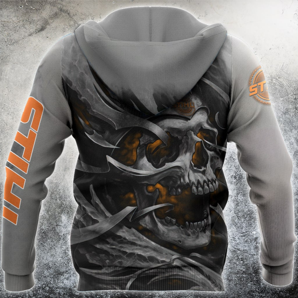 Skull STL 3D Hoodie