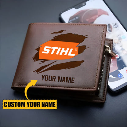 Chainsaw Personalized Leather Wallet For Fans – Limited Edition QUY2303