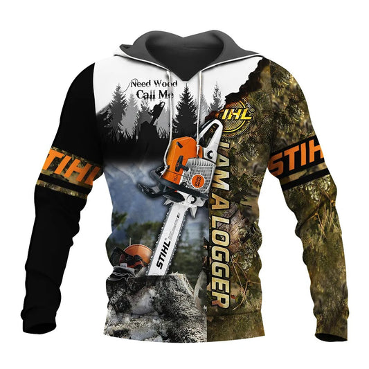 Need Wood Call Me Chainsaw 3D All Over Print Shirts