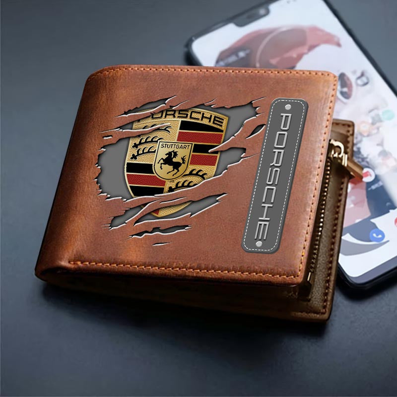 Porsche PS DMHD1253 2D Leather Wallet Multicolor