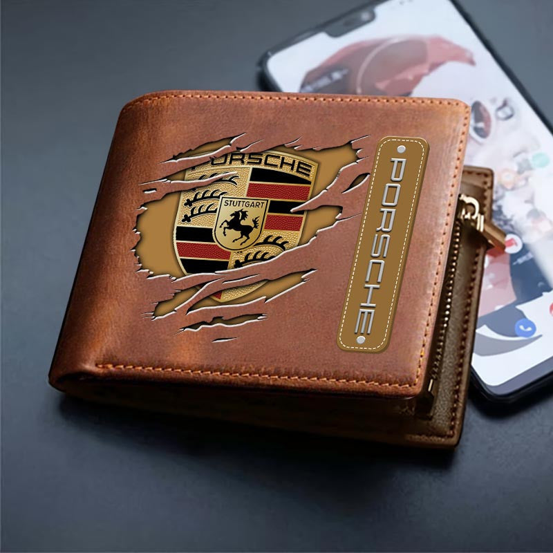 Porsche PS DMHD1253 2D Leather Wallet Multicolor